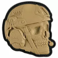 3d Pvc antsiuvas M-tac Operator Skull Fast Helmet Coyote