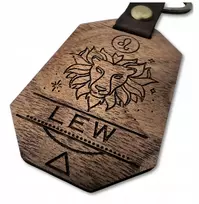 Medinis raktų pakabukas visi zodiako ženklai