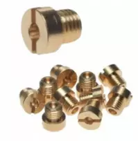 Pagrindinis karbiuratoriaus purkštukas 6 mm / 130, 10 vnt. rinkinys motociklui, motoroleriui, mopedui