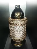 OEM žvakių laikiklis GLAMOUR no. 5, 37 cm, auksinis