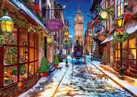 Ravensburger Dėlionė 12000578 Christmas Time Puzzle 1000 detalių vaikams ir suaugusiems nuo 14 metų, kalėdinė dėlionė