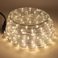 Xunata 220v-240v Led juosta, 36 šviesos diodai metre, Ip65 vandeniui atspari žarna-virvė, skirta vidaus ir lauko sodo vakarėlio Kalėdų dekoracijoms, šiltai balta, 6 m