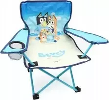 BLUEY BINGO ŠUNS KĖDĖ VAIKIŠKA AUKŠTA KĖDĖ PAPLŪDIMIUI STOVYKLAI SODUI