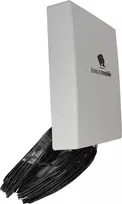 Šakotuvas Antena 4g lte 5g mimo 700/800/900/1800/2100/2600 mhz lowcostmobile 2x10m juodas kabelis lmr200 sma jungtis skirta huawei b525, b528, b618, b593, e5186, b310, b315, asus, tp link, dlink, zte