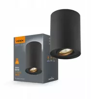 Pakabinamas šviestuvas Lubos šviestuvas, juodas, spotinis, Videx 30w Gu10