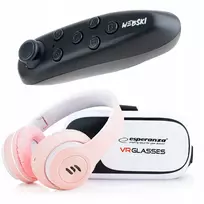 Esperanza 3d Vr virtualios realybės akiniai + gamepad dovanų