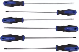 Us pro b1521 atsuktuvų rinkinys 6 dalys itin ilgas 250 mm torx t10-t30 atsuktuvas