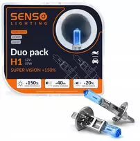 Senso Super Vision 2x H1 Duo +150% lemputės