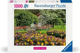Ravensburger dėlionė 12000851, beautiful gardens - Keukenhofo sodai, Nyderlandai - 1000 detalių dėlionė suaugusiems ir vaikams nuo 14 metų