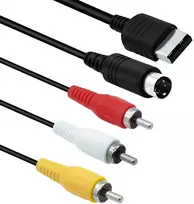 Gam3gear S Av S video Rca audio video kabelis, skirtas Sega Dreamcast