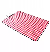 Didelis nešiojamas pikniko pledas atsparus drėgmei kilimas paplūdimio kilimėlis Tote 100x150cm