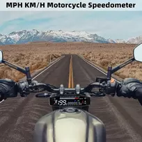 Skaitmeninis motociklo spidometras, 12000 Rpm, universalus