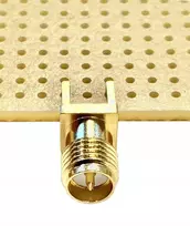 Sma-rp lizdas tiesus ant pcb krašto 1,2 mm
