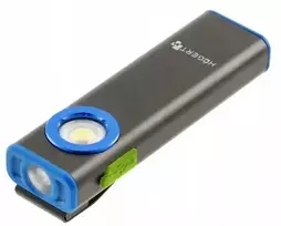 Högert Mini žibintuvėlis 800lm, Li-ion akumuliatorius, Usb-c aliuminis Hoegert Ht1e417