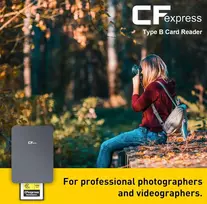 Cfexpress kortelių skaitytuvas, 10gbps Usb 3.2 Gen 2, Type B