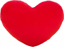 1 širdies formos pagalvės užvalkalas, pliušinė pagalvė, pūkuota dekoratyvinė širdelės formos pagalvė, miela širdies formos pagalvėlė sofai, lovai, valgomojo kambariui, dovanos mergaitėms, valentino dienos dovana (raudona)