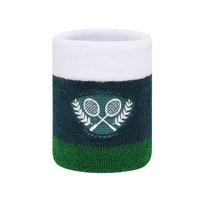 Teen's Sports Wristbands: Anti-Friction, Sweat-Absorbent Guards for Tennis & Badminton One Size white
