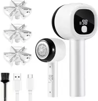 Pūkų skustuvas su Led ekranu ir 6 ašmenimis