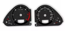 Audi A6 C6, Q7 mph į kmh keitimas spidometro ciferblatai kaip rs versijoje