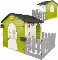 Mochtoys Sodo namelis vaikams su tvora terasa DIDELIS XL SODUI lenkiškas