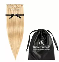 Comair Ilgi priaušiami plaukai 60 cm 65g natūralūs žmogaus plaukai Clip In 3 juostos
