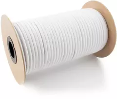 Elastinga guminė virvė Expandor tentams, balta, 12 mm, 20 m