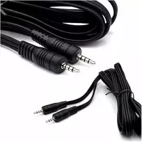 Mini Jack 3.5 mm - Mini Jack 3.5 4pin ausinių mikrofono kabelis 5m Trrs