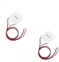 Dollatek Tec1-12705 40 x 40 mm termoelektrinis aušintuvas peltier aušinimo plokštė termoelektrinis aušintuvas peltier aušinimo plokštė heatsink priedų modulis, 2 vnt.