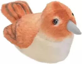 Fisher Price Plunksninis naktigonėlis su tikrais paukščių balsais, 13-16 cm