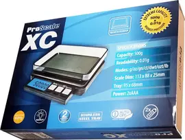 Headnmore® rinkinys - Proscale® Xc501 skaitmeninės kišeninės svarstyklės (500 x 0,01 g) + Headnmore® raktų pakabukas