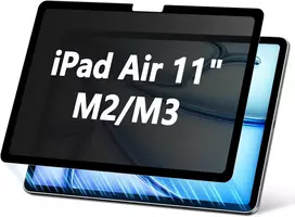 Pys magnetinis privatumo ekrano apsauga, skirta Ipad Air 11 colių 2024 M2, nuimama privatumo plėvelė, apsauganti nuo akinimo ir mėlynos šviesos