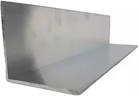 Aliuminio kampuotas ruošinys aliuminio profilio kampainis (80 x 40 x 4 x 2000 mm)