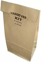 50 kraft maišelių "hangover Kit Antiresaca" tekstas anglų kalba