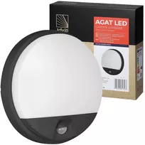 Lauko Led šviestuvas su judesio ir prieblandos jutikliu 15w