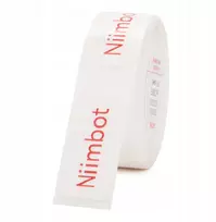 Niimbot D serijos etiketės 14x30mm, raudonas spausdinimas