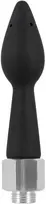 You2toys Rear Splash Shower Silicone - intymus dušas su silikoniniu kištuko priedu, dušas vyrams ir moterims, juodas, 1 vnt.