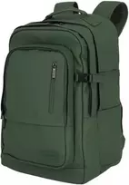 Travelite kuprinė pagaminta iš vandeniui atsparios medžiagos, paminkštintas skyrius nešiojamam kompiuteriui, 15,6 colio, basics daypack su prisegimo funkcija, 48 cm, 28 litrai, 900 g, alyvuogių spalvos, dienos kuprinės