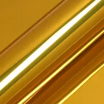Plėvelė hexis - Super Chrome Gold Gloss - Nuostabus veidrodžio efektas 137x20cm