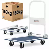 Platforminis vežimėlis Mobilus Sulankstomas Transportavimo sandėliavimo 150kg