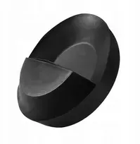 Guminis kamštis kriauklei sifonui juodas 45 mm