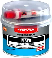 Fiber 0,6kg stiklo pluoštu sustiprintas glaistas, žalia spalva Novol 297