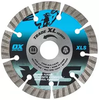 Ox Tools Xl Super Turbo Deimantinis Pjovimo Diskeli 115mm