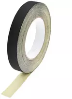 Sourcing map 20 mm acetatinė audinio juosta nešiojamam kompiuteriui automobiliui gitaros remontui aukštos temperatūros juosta juoda 30 m / 98,4 pėdos