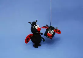 Petra's Craft News Rg5063s rinkinys 4 gėlėms ir boružėlės figūrėlėms su vėlimo adata, veltinio amatų rinkinys