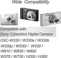 Objektyvas Usb laidas duomenų perkėlimui ir įkrovimui Sony Cyber-shot fotoaparatams