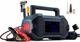Žalias Keeper paleidimo įrenginys Powerbank 3000a 12v su kompresoriumi 150psi 20000mah