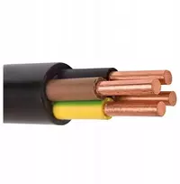 Kabelis Yky 4x4 Re 0,6/1kv 1m žemės energijos kabelis