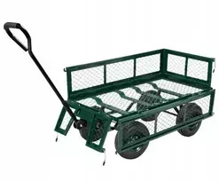 Transportavimo vežimėlis 95x50cm, nuimamais bortais, 250kg