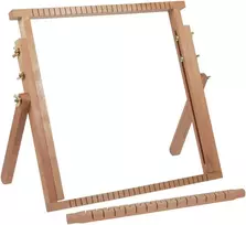 Milward audimo staklės: prailginamos: buko mediena, 40x40-61cm