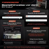 Volkswagen Generatorius Frankberg 2-pin, 120a, 12v, su laisvos eigos skriemuliu